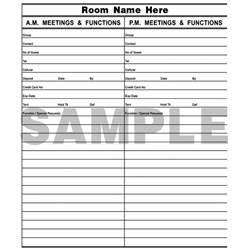 1 Room - 2 times a day