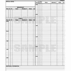Table Book - Breakfast, Lunch and Dinner