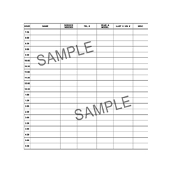 Auto Service Schedule