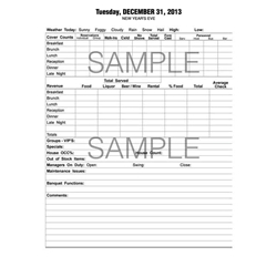 Log Book - Managers Log Book
