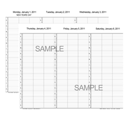 Appointment Book - Weekly Dated