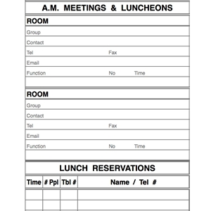 Economy Table and Function Book