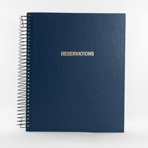 Blue Reservation Book Cover